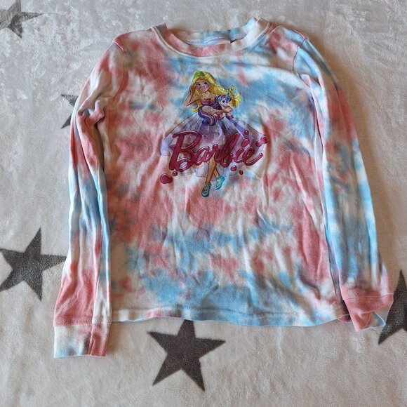 Barbie 2 Piece Tie Dye Unicorn Pjammy Lounge Sleep Set Size 10 100% Cotton - Picture 4 of 11